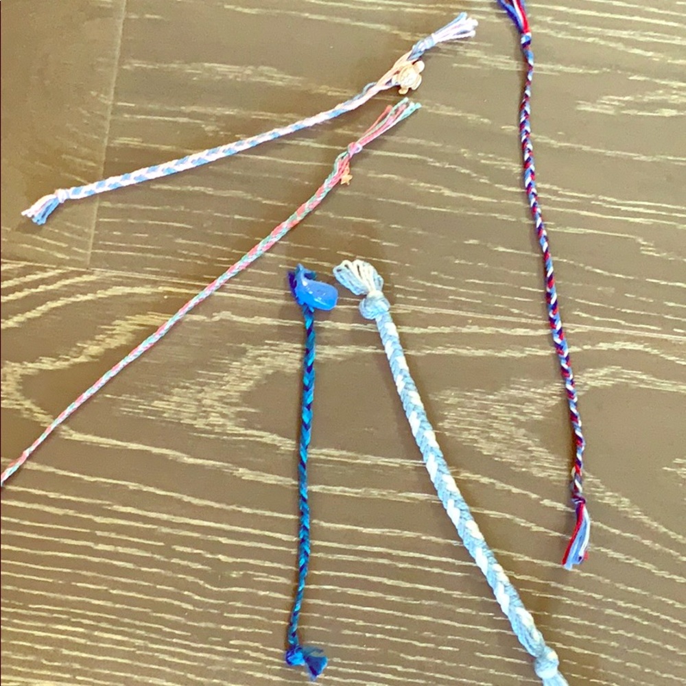 A pack of cute summer bracelets (with charms!!!)